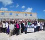 Current Islanders celebrate the dedication of the Zion ...