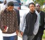 Sebastian Cartwright, left, holding a Bible, and Ravon ...