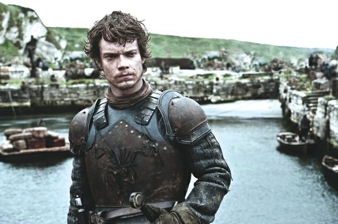 Game of Thrones star Alfie Allen as Theon Greyjoy