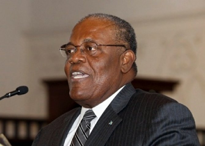 Former Prime Minister Hubert Ingraham