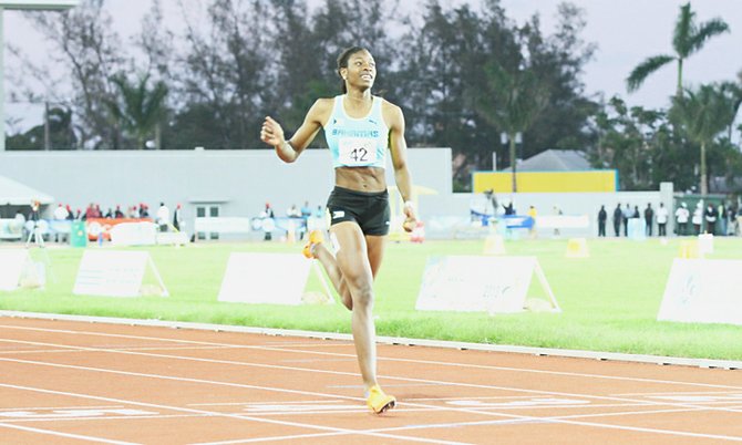 Shaunae Miller was the most outstanding athlete of Carifta Games.