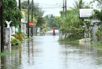 The Pinewood area has been prone to flooding after heavy rainfall.