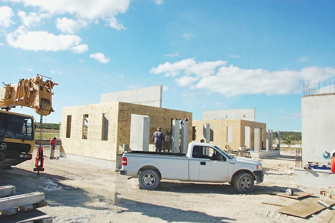 Construction at Schooner Bay