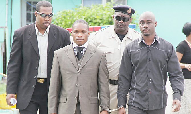 Arsenio Butler and Devin Sears at a previous court appearance.