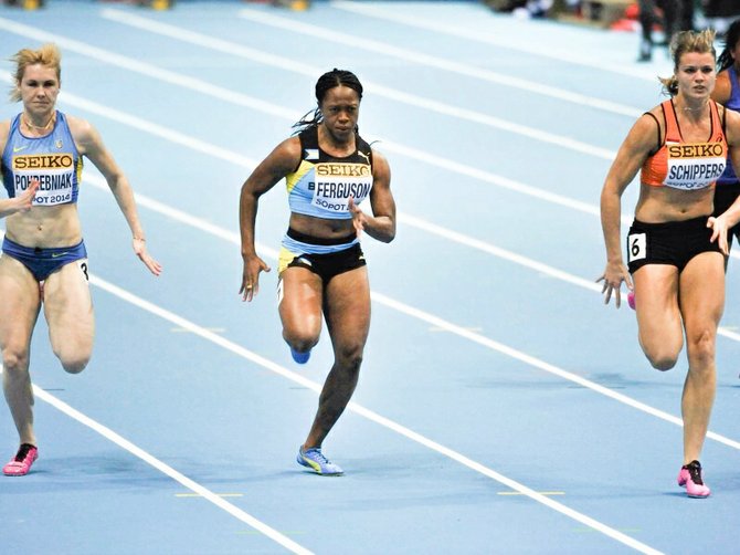 Sheniqua Ferguson. Photo/Bahamas Athletics/Kermit Taylor