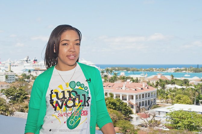 Cancer survivor, Joyce Brennen, 26, recounts her journey with Hodgkin’s lymphoma. She was diagnosed at the age of 18 after experiencing rapid weight loss and pain in her leg. Brennen is now encouraging Bahamians to get healthy and take part in Atlantic Medical’s 16th annual Fun Walk. 

Photo: Terrance Strachan

