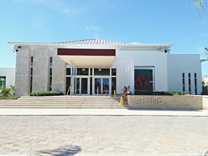 The casino building at Resorts World Bimini.