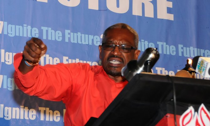 FNM leader Hubert Minnis