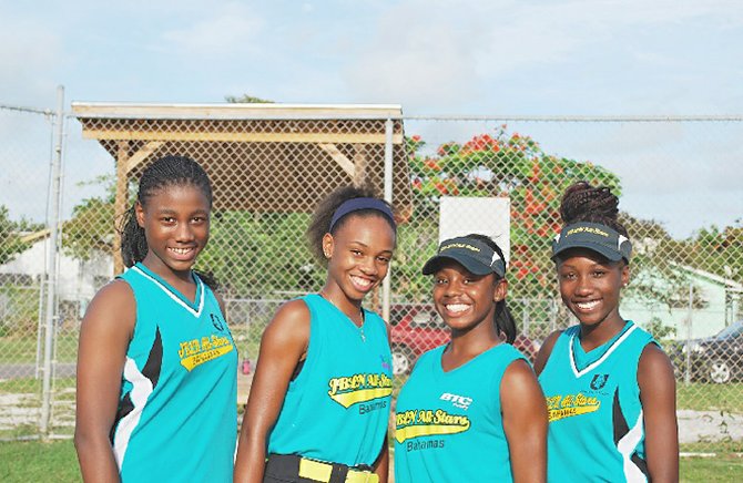 KENDALIA Turner, Kevique Ferguson, Chandra Mackey and Kechelle Robinson are all headed off to school in the United States on athletic scholarships, thanks to their involvement in the Junior Baseball League of Nassau girls’ softball programme.
