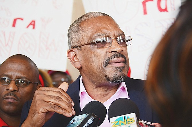 FNM leader Dr Hubert Minnis.