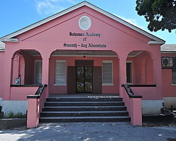 A 2013 picture of the vacant Bahamas Academy School building on Wulff Road.
Picture copyright M Guillaume