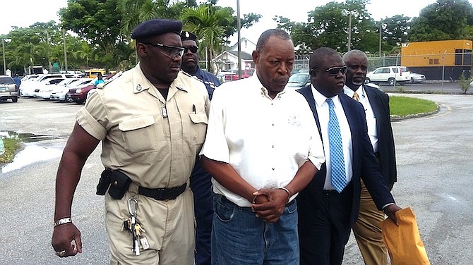 Freddie Solomon Ramsey at an earlier court appearance.
