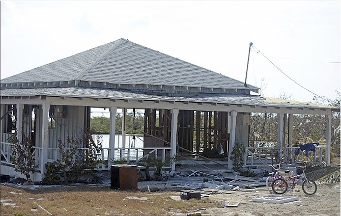 Damage in Long Island following Hurricane Joaquin. 
Photo: Shawn Hanna/Tribune Staff