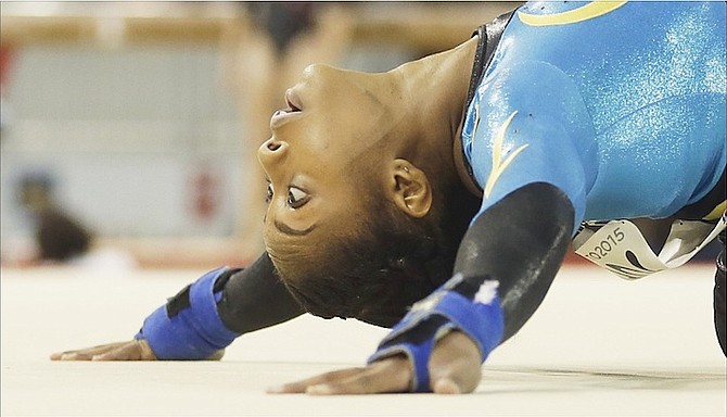 A FITTING HONOUR: Kianna Dean was one of many young Bahamians honoured at the Bahamas National Youth Awards, claiming the recognition for gymnastics.
