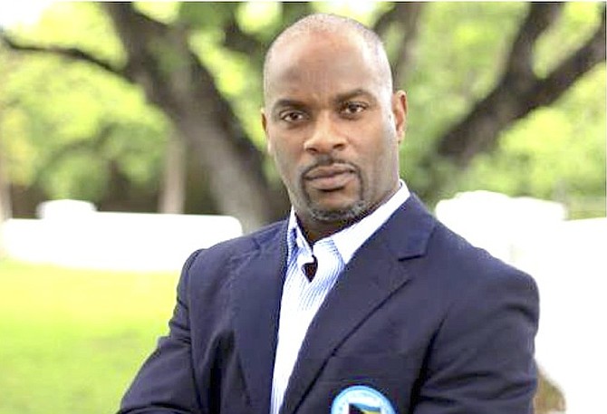 Iram Lewis, the new president of the Grand Bahama Amateur Athletic Association.