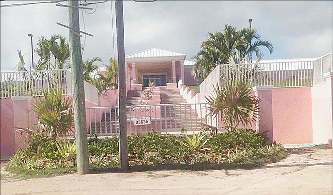 The new government clinic at George Town, Exuma, is unopened 19 months after it was completed.
