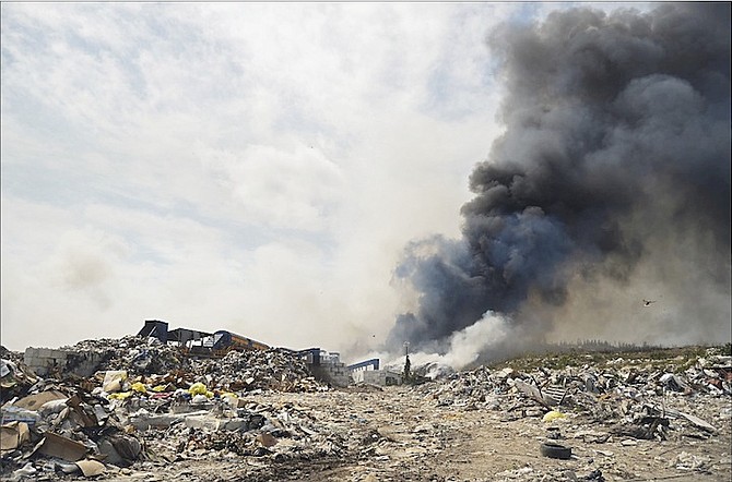 There have been recurring fires at the New Providence landfill.