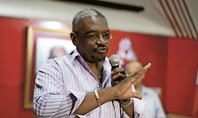 FNM leader Dr Hubert Minnis.