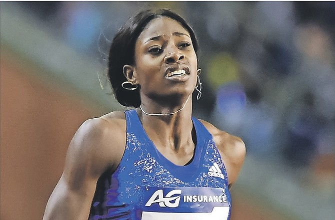 FAST TRACK: Shaunae Miller won the 400 metres in the Prefontaine Classic at Hayward Field in Eugene, Oregon, on Saturday. The top quartermiler is ready to take on the world when she heads to the 2016 Olympic Games in Rio de Janeiro Brazil in August.
