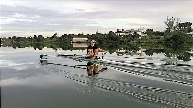 Eighteen-year-old William Stanhope, of Nassau, arrived in Rotterdam, The Netherlands, last week to prepare for racing at the 2016 World Rowing Junior Championships.