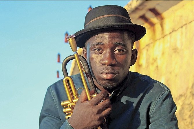 Jazz musician Giveton Gelin, who has been named among the most promising artists in the US.