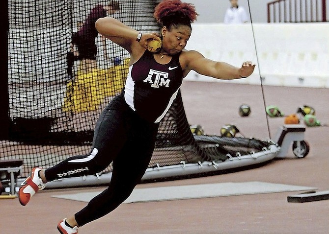 SERENA BROWN is looking forward to soaring to new heights as a collegian in her freshman year at Texas A&M. She turned in two impressive national record-breaking performances in the women’s discus at the IAAF World Junior (Under-20) Championships.
