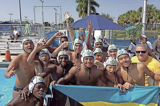 GO TEAM BAHAMAS: After winning silver last year in Martinique, head coach Laszlo Borberly can only see the team coming out with the gold as they take advantage of being at home.