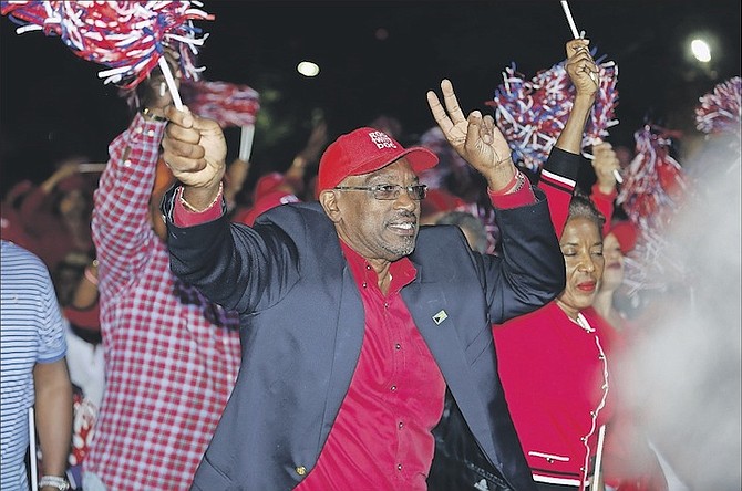 FNM leader Dr Hubert Minnis.