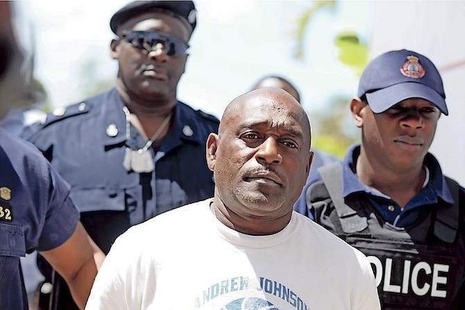 Andrew Johnson, 57, of Harbour Island, Eleuthera, outside court. Photo: Shawn Hanna/Tribune Staff