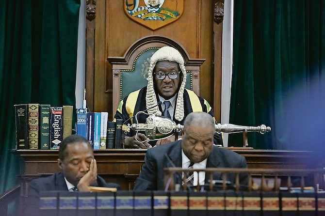 The new Speaker of the House of Assembly Halston Moultrie. Photo: Terrel W. Carey