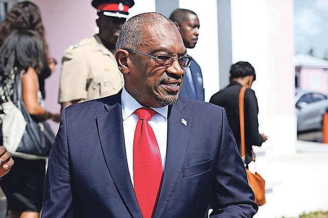 Prime Minister Dr Hubert Minnis.