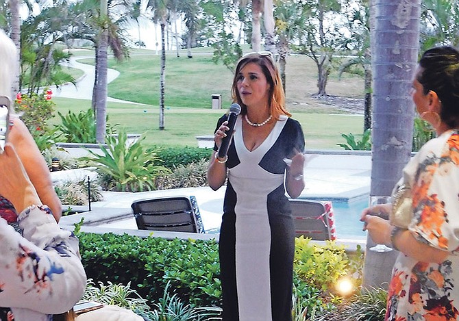 Changing real estate sales strategies – Monica Knowles pulled out all the stops to host an open house at a $.9.5 million, 1.2 acre home in Ocean Club Estates. 
