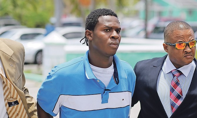 Shaquille Bodie, who appeared before court on Monday accused of attempted murder and grievous harm. 
