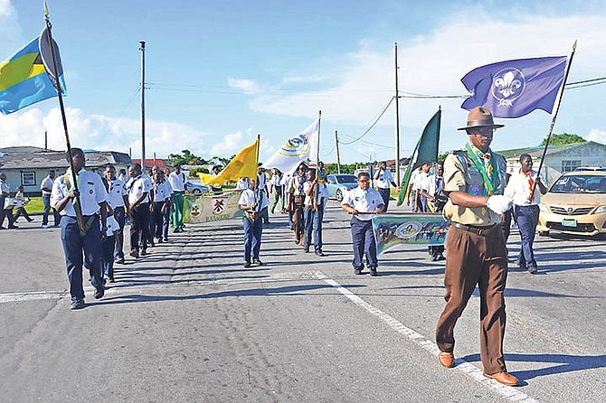 Independence celebrations in Grand Bahama. Photo: Derek Carroll
