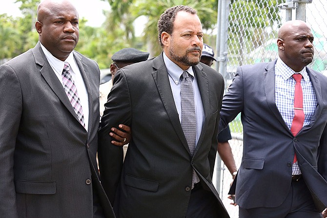 Frank Smith arrives at court. Photo: Terrel W Carey/Tribune staff