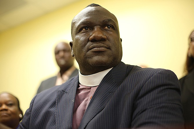 Bishop Delton Fernander, President of the Christian Council. Photo: Terrel W. Carey/Tribune Staff