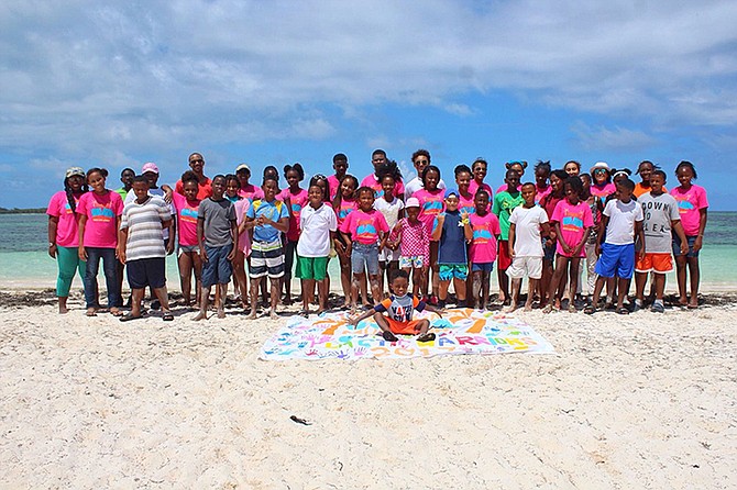 Kids learned about plastic pollution and helped clean up the island of Eleuthera during the BPM Summer Camp.