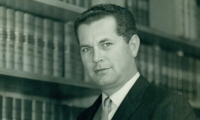FORMER Bahamian politician and lawyer Sir Geoffrey Johnstone.