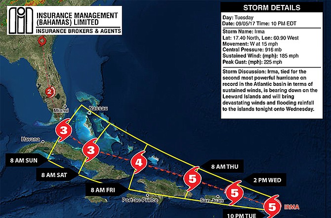 The 10pm tracking map from Accuweather.