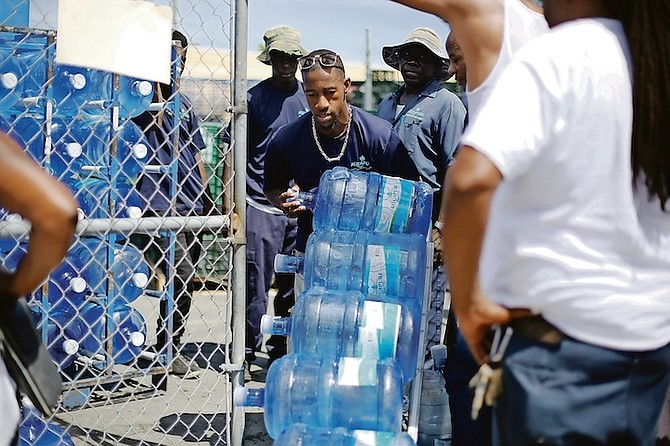 Water supplies have been a focus of many consumers’ attention. Photo: Terrel W Carey/Tribune staff