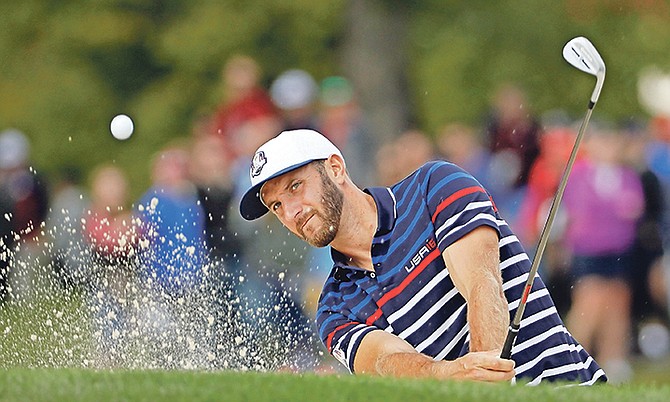 United States’ Dustin Johnson headlines a stacked field of top golfers in the world at the Hero World Challenge November 30 to December 3 at Albany in Nassau, Bahamas. (AP)
