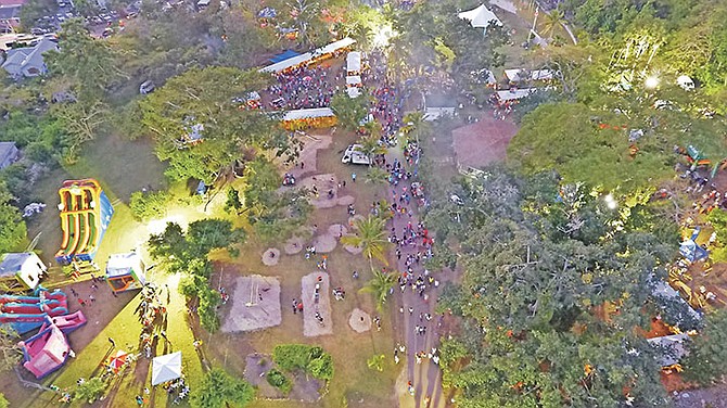 A change of view - a look from above at the 22nd annual International Cultural Wine and Food Festival earlier this year, thanks to Tribune photographer Terrel W. Carey.
