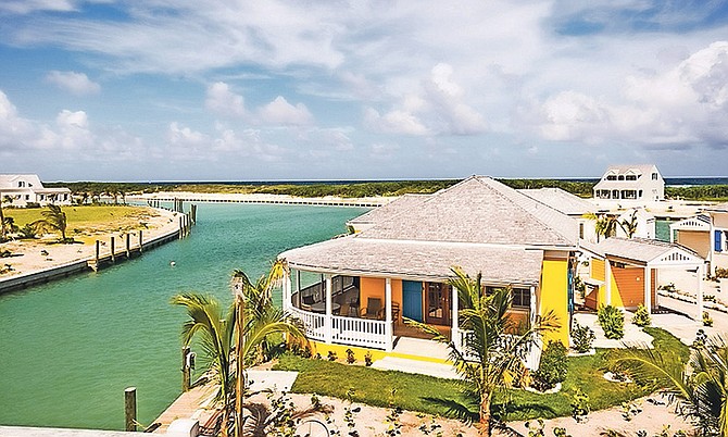 A view of Schooner Bay.