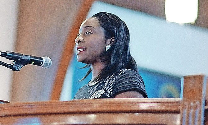 Minister of Youth, Sports and Culture Lanisha Rolle. (File photo)