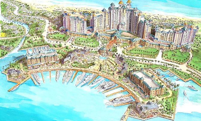 AN Artist’s impression of the original ‘Ginn Sur Mer’ resort - the previous developer went into foreclosure in 2008.