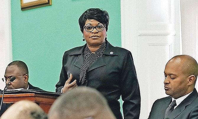 MICAL MP Miriam Emmanuel in the House of Assembly. File Photo: Terrel W Carey/Tribune staff