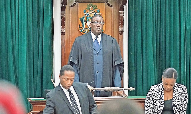 Speaker of the House Halson Moultrie. Photo: Terrel W. Carey/Tribune Staff