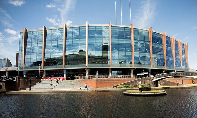 THE Barclaycard Arena in Birmingham, UK.