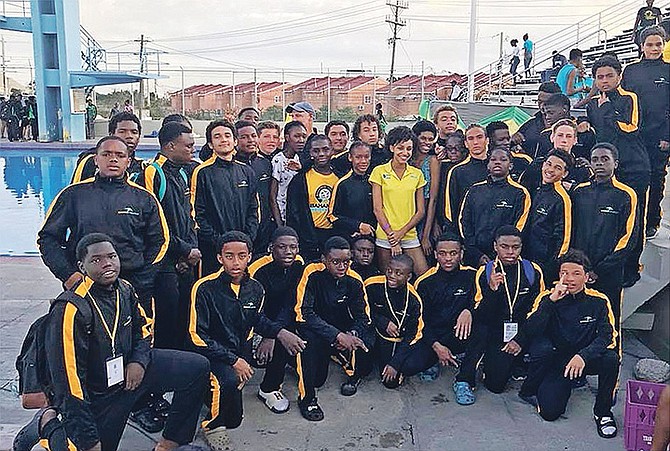 The Bahamas U-19 team.