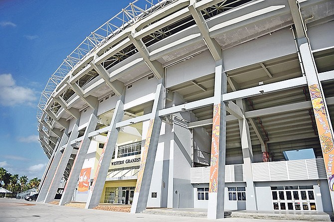 The Thomas A Robinson National Stadium.

Photo: Shawn Hanna/Tribune Staff